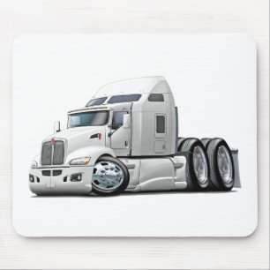 Kenworth 660 White Truck Muismat