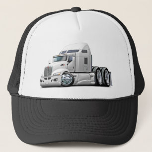Kenworth 660 White Truck Trucker Pet