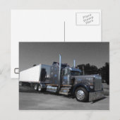 Kenworth W900A Aero #1 Briefkaart (Voorkant / Achterkant)