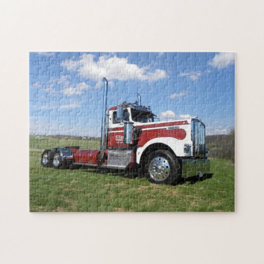 Kenworth W900A Daycab Puzzle Legpuzzel (Horizontaal)