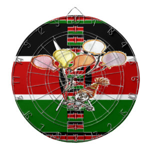 Kenya Birthday Dartbord