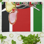 Kenya Birthday Theedoek (Gevouwen)