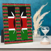 Kenya Black red green Fotoplaat (Zijkant)