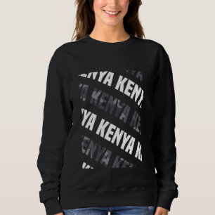 Kenya Camo Pattern Grey Camouflage Trui