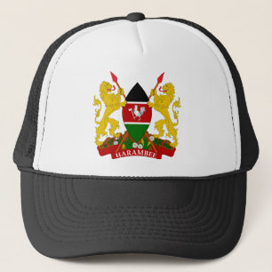 kenya emblem trucker pet