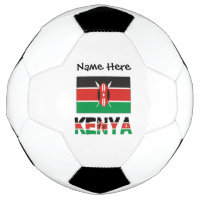 Kenya et drapeau kenyan en mosaïque avec votre nom