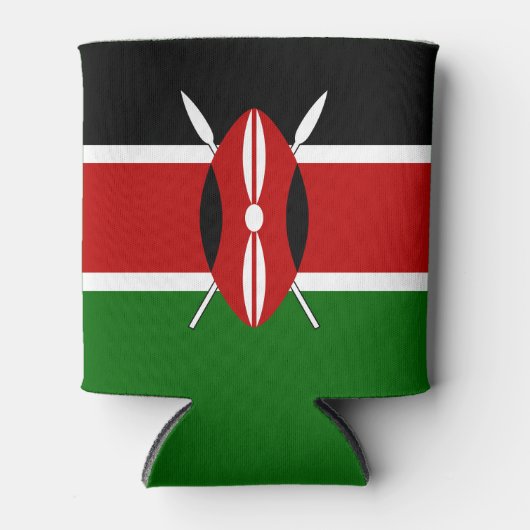Kenya Flag Blikjeskoeler (Voorkant)