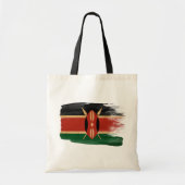 Kenya Flag Canvas tassen (Voorkant)