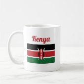 Kenya Flag Coffee Mok (Links)