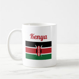 Kenya Flag Coffee Mok