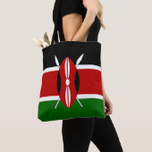 Kenya Flag Draagtas (Dichtbij)