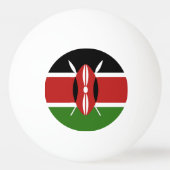 Kenya Flag Emblem Pingpongballen (Voorkant)