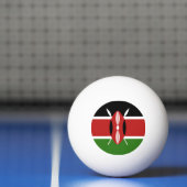 Kenya Flag Emblem Pingpongballen (Net)