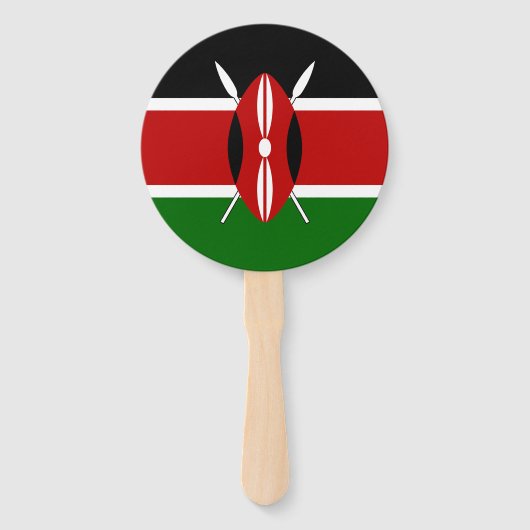 Kenya Flag Handwaaier (Voorkant)