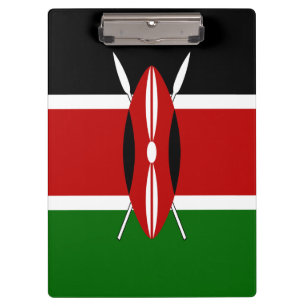 Kenya Flag Klembord