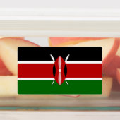 Kenya Flag Labels (Aangebracht)