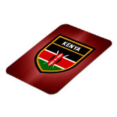 Kenya Flag Magneet (Linkerzijde)
