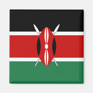 Kenya Flag Magnet Magneet