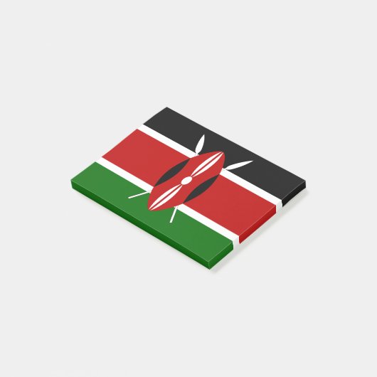 Kenya Flag Post-it® Notes (Schuin)