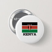 Kenya Flag Ronde Button 5,7 Cm (Voorkant /achterkant)