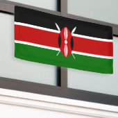 Kenya Flag Spandoek (Buitenkant Gebouw)