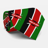Kenya Flag Stropdas (Opgerold)