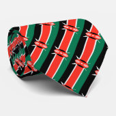Kenya Flag Stropdas (Opgerold)