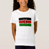 Kenya Flag T-shirt (Voorkant)