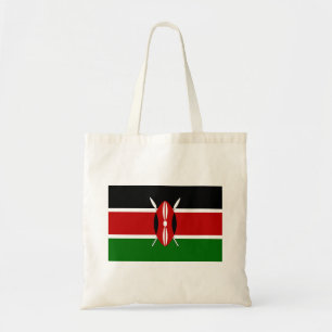 Kenya Flag Tote Bag
