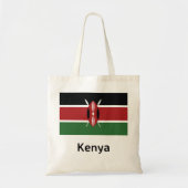 Kenya Flag Tote Bag (Voorkant)