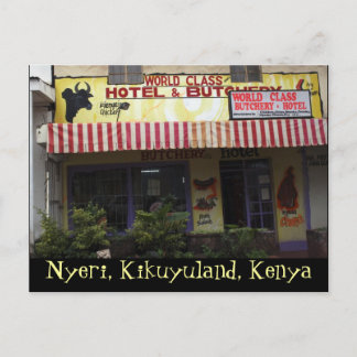 Kenya Funny Sign Briefkaart