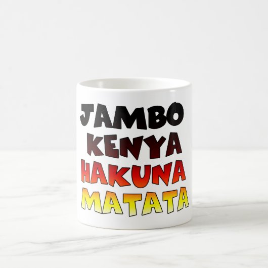 Kenya Hakuna Matata Koffiemok (Center)
