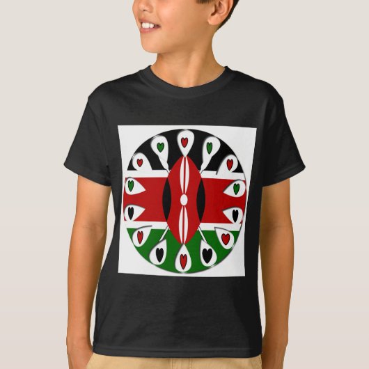 Kenya Hearts T-shirt (Voorkant)