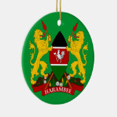 KENYA - Keramische kerstversiering Keramisch Ornament (Rechts)