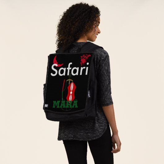 Kenya Mara Safari Rugtassen (Gedragen)