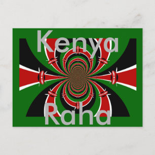 Kenya Raha Briefkaart