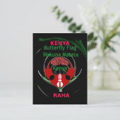 Kenya Raha Hakuna Matata.jpg Briefkaart (Staand voorkant)