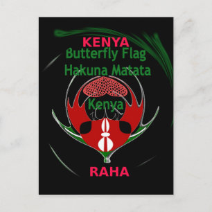 Kenya Raha Hakuna Matata.jpg Briefkaart