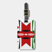 Kenya Safari Bagagelabel (Voorkant verticaal)