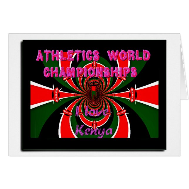 Kenya Sports sportifs internationaux (Devant horizontal)