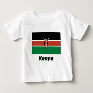 Kenya vlag met naam