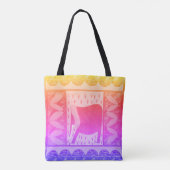 Kenyan Elephant Canvas tas (Achterkant)