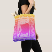 Kenyan Elephant Canvas tas (Dichtbij)