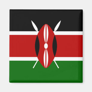 Kenyan Flag (Kenia) Magneet