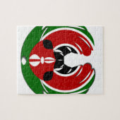 Kenyan Flag Legpuzzel (Horizontaal)