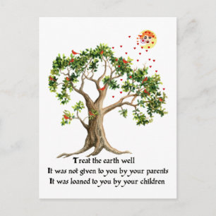 Kenyan Natuur Proverb Briefkaart