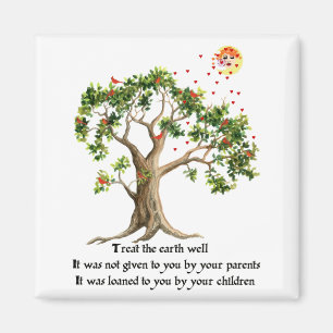 Kenyan Natuur Proverb Magneet