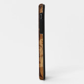 Keokea Beach Faux Wood Surfboard iPhone 5 Coques (Dos/Gauche)