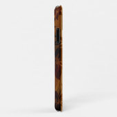 Keokea Beach Hibiscus Faux hout surfplank Case-Mate iPhone Case (Achterkant/rechts)