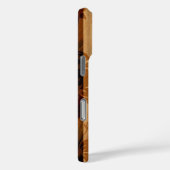 Keokea Beach Hibiscus Faux Wood Surfboard  Case-Mate iPhone Case (Achterkant / Rechts)